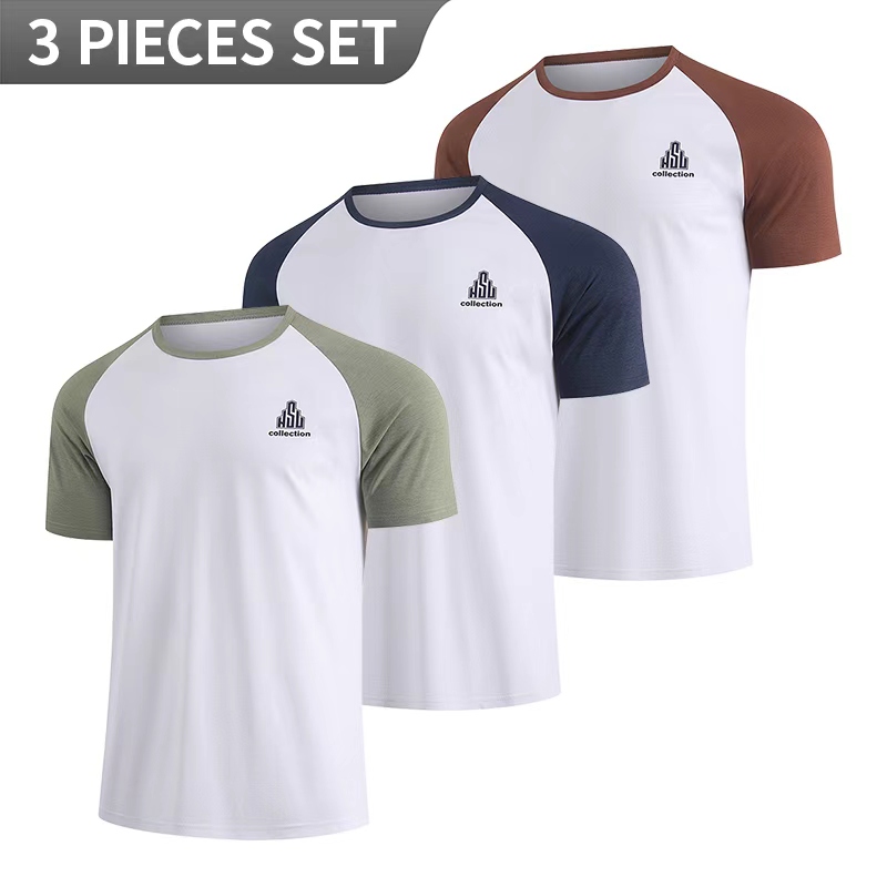 Men'S Fashion Color - 2/3/5 Piece Men's Contrasting Color Splicing