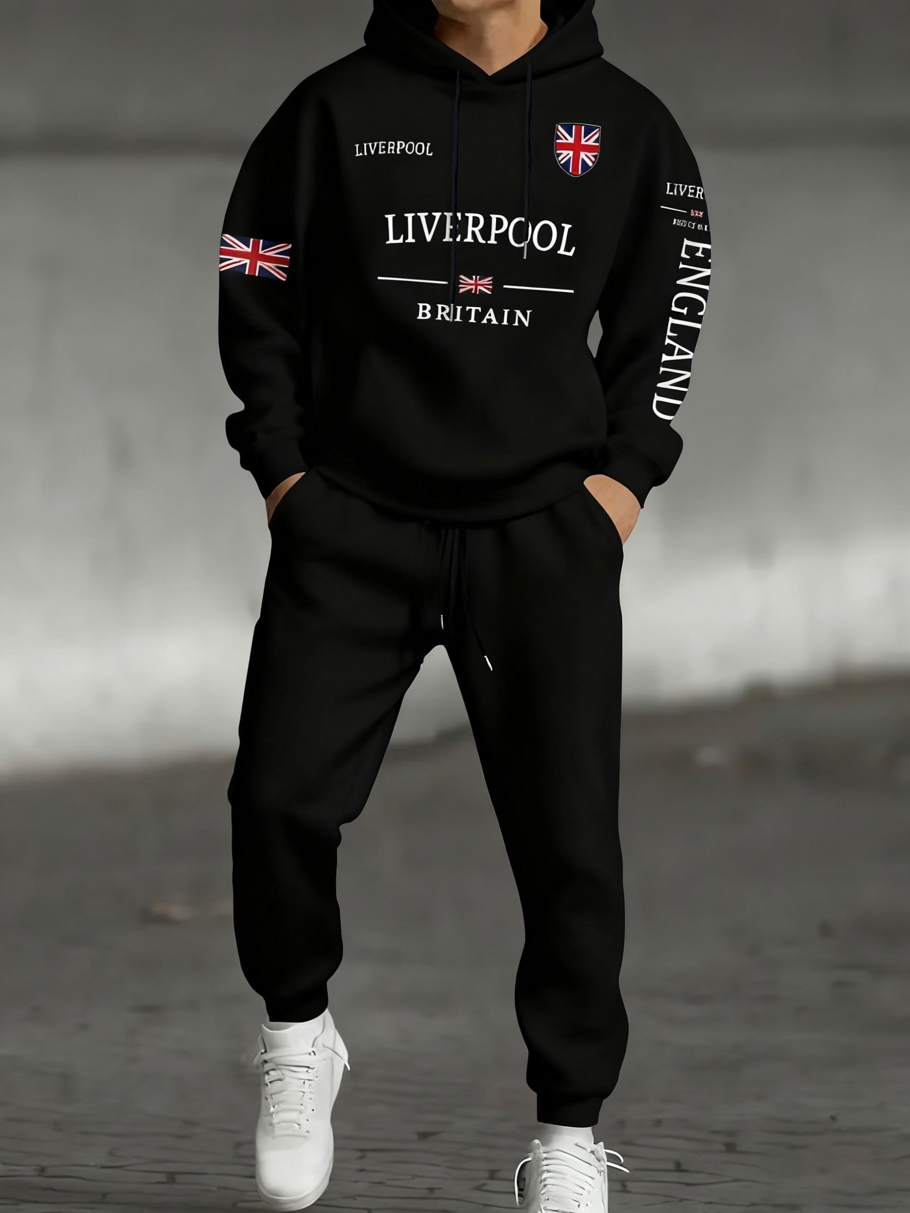 Men'S Fashion Clothing - 2026 Autumn/Winter British Flag Print Trend