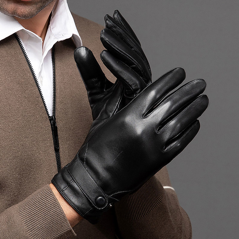 100% Genuine Leather Gloves Me - Driving Gloves Leather 评论和价格