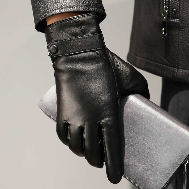 100% Genuine Leather Gloves Me - Driving Gloves Leather 评论和价格