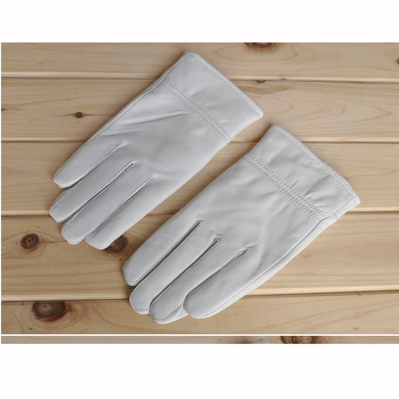 2025 Winter Genuine Leather Wh - Driving Gloves Leather 评论和价格