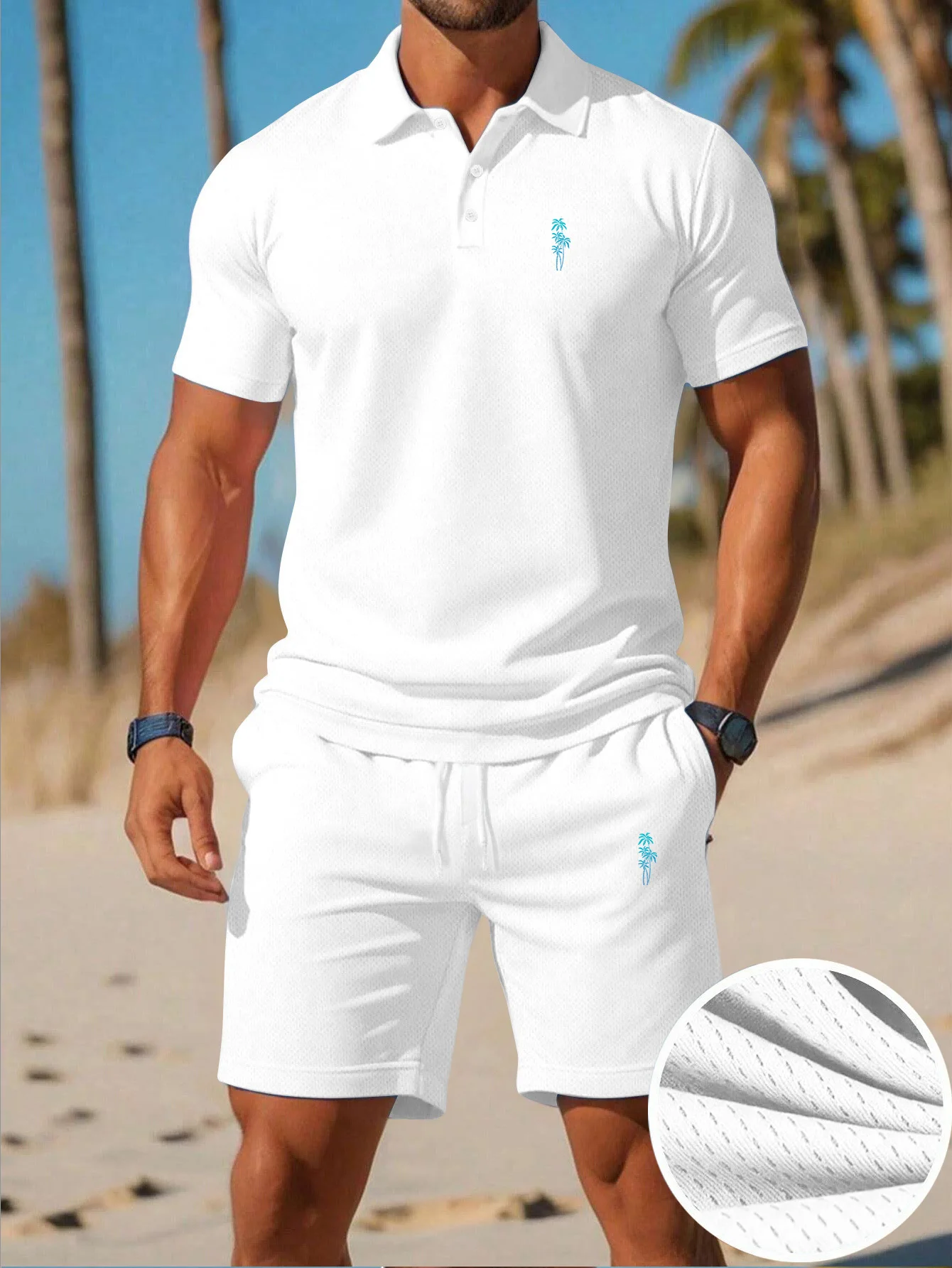 Summer New Men's Polo Shirt Se - Men'S Fashion Polo 评论和价格