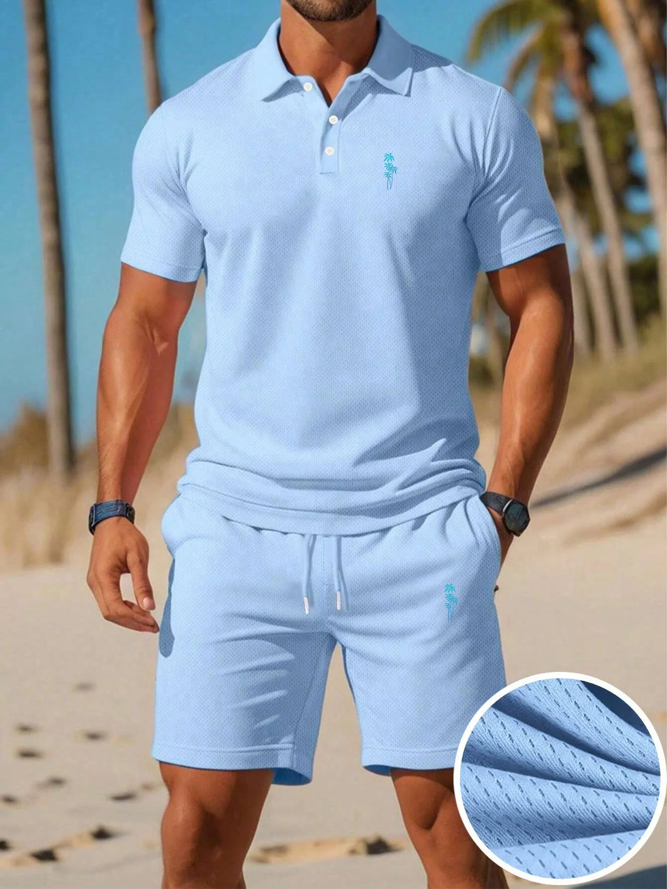 Summer New Men's Polo Shirt Se - Men'S Fashion Polo 评论和价格