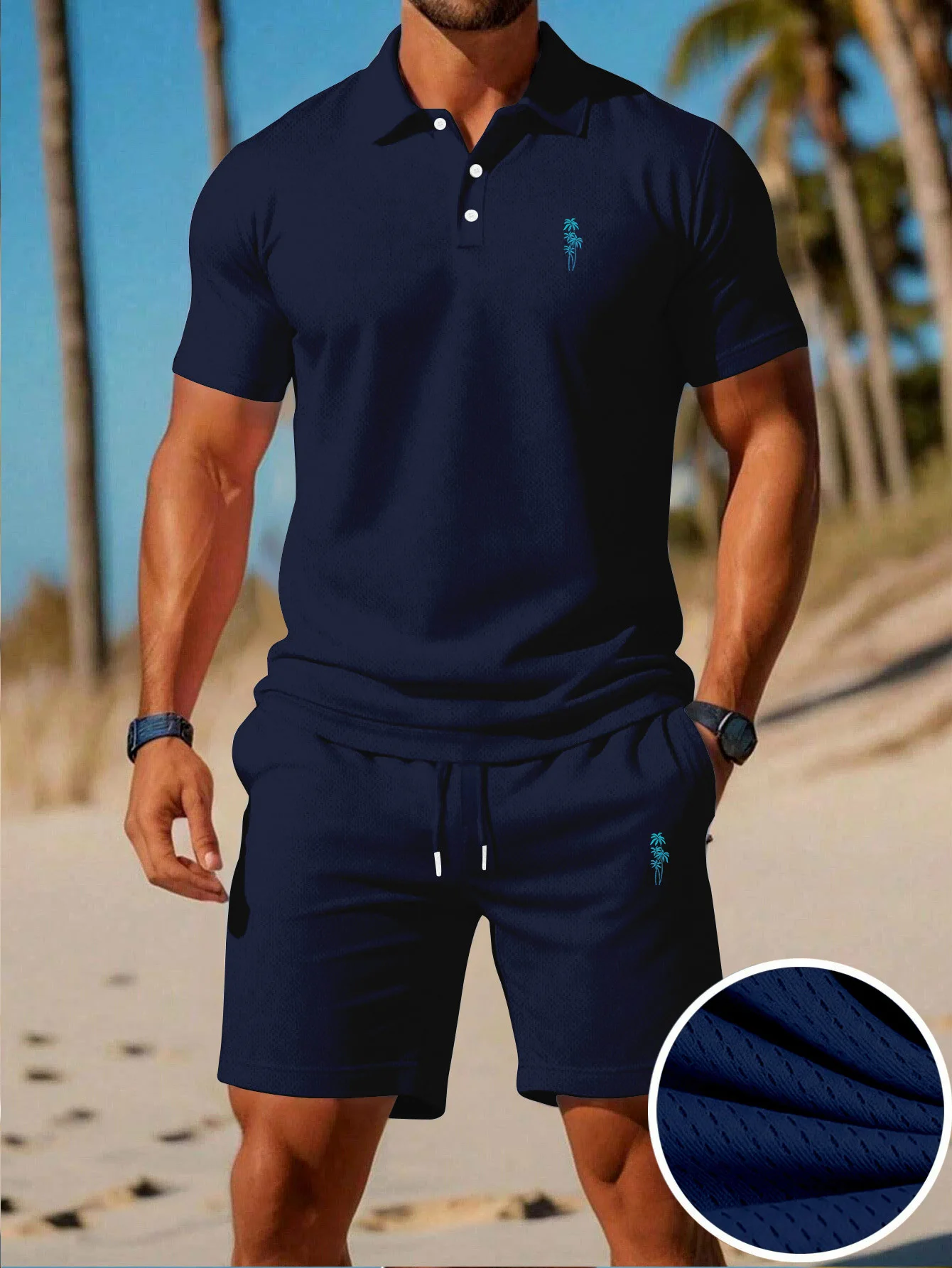 Summer New Men's Polo Shirt Se - Men'S Fashion Polo 评论和价格