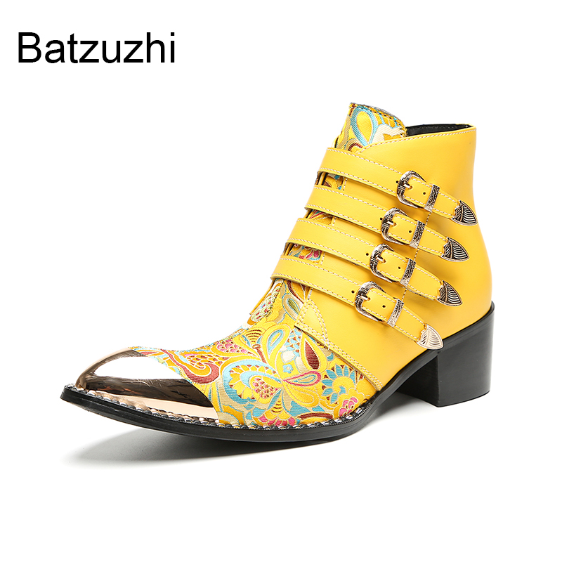 Batzuzhi 6.5cm Heels Fashion Y - Men'S Fashion For Wedding 评论和价格