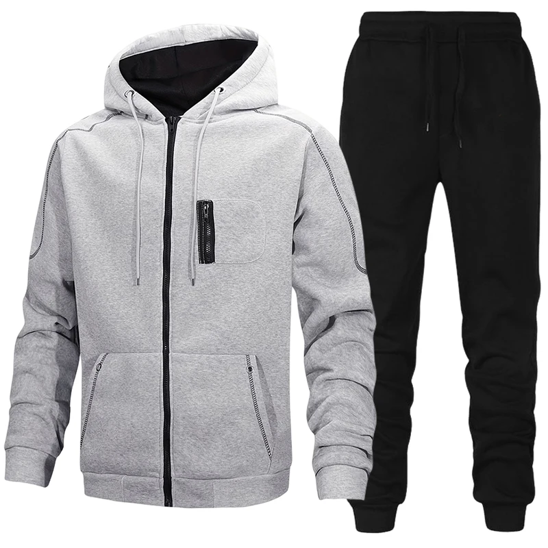 Fashion Men's Tracksuit Casual - Men'S Fashion Clothing 评论和价格