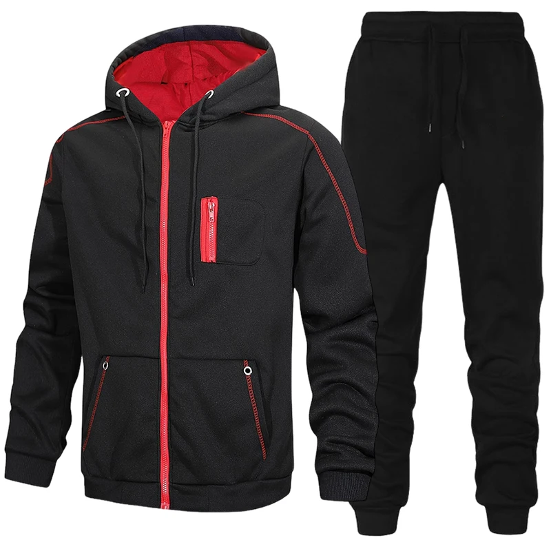 Fashion Men's Tracksuit Casual - Men'S Fashion Clothing 评论和价格