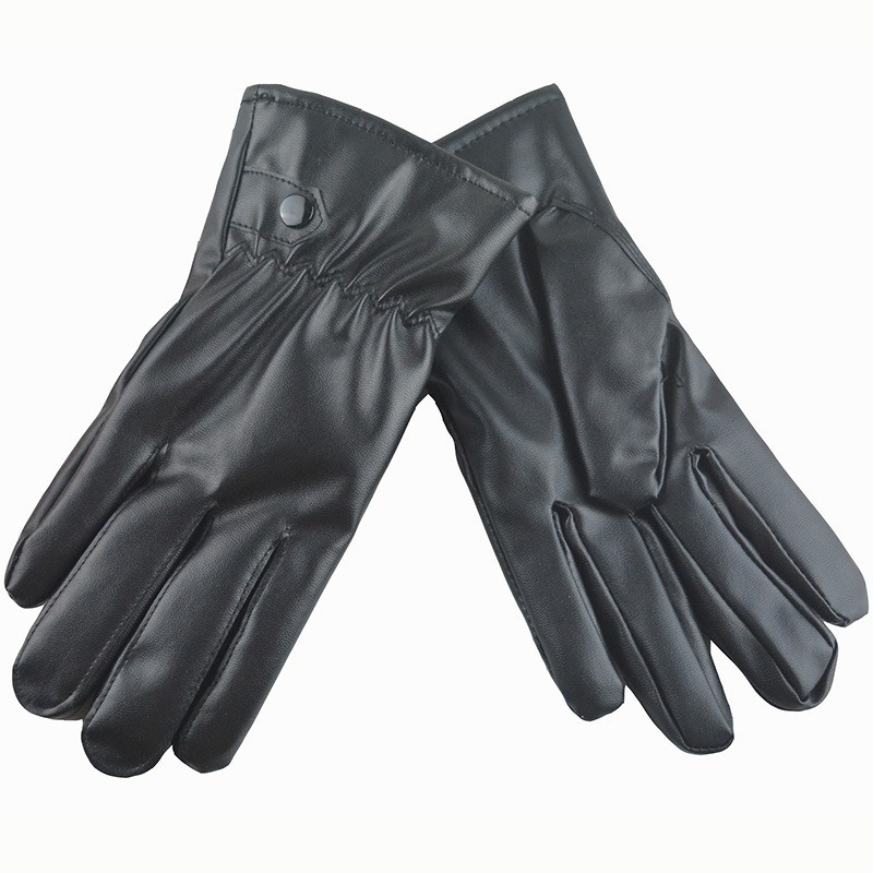 Winter Fashion Black PU Leathe - Driving Gloves Leather 评论和价格