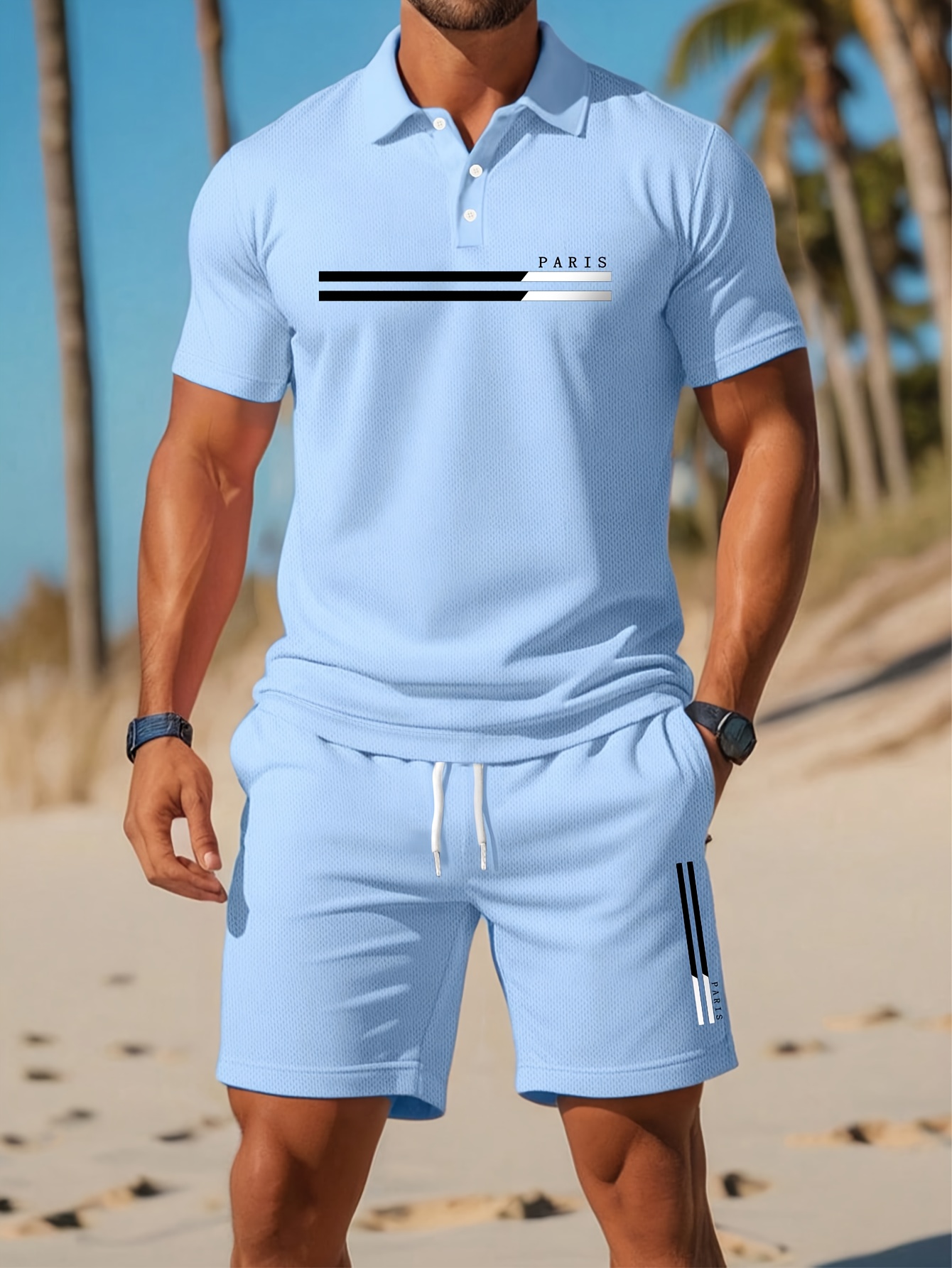2026 Summer Men's Polo Set - 3 - Men'S Fashion Polo 评论和价格