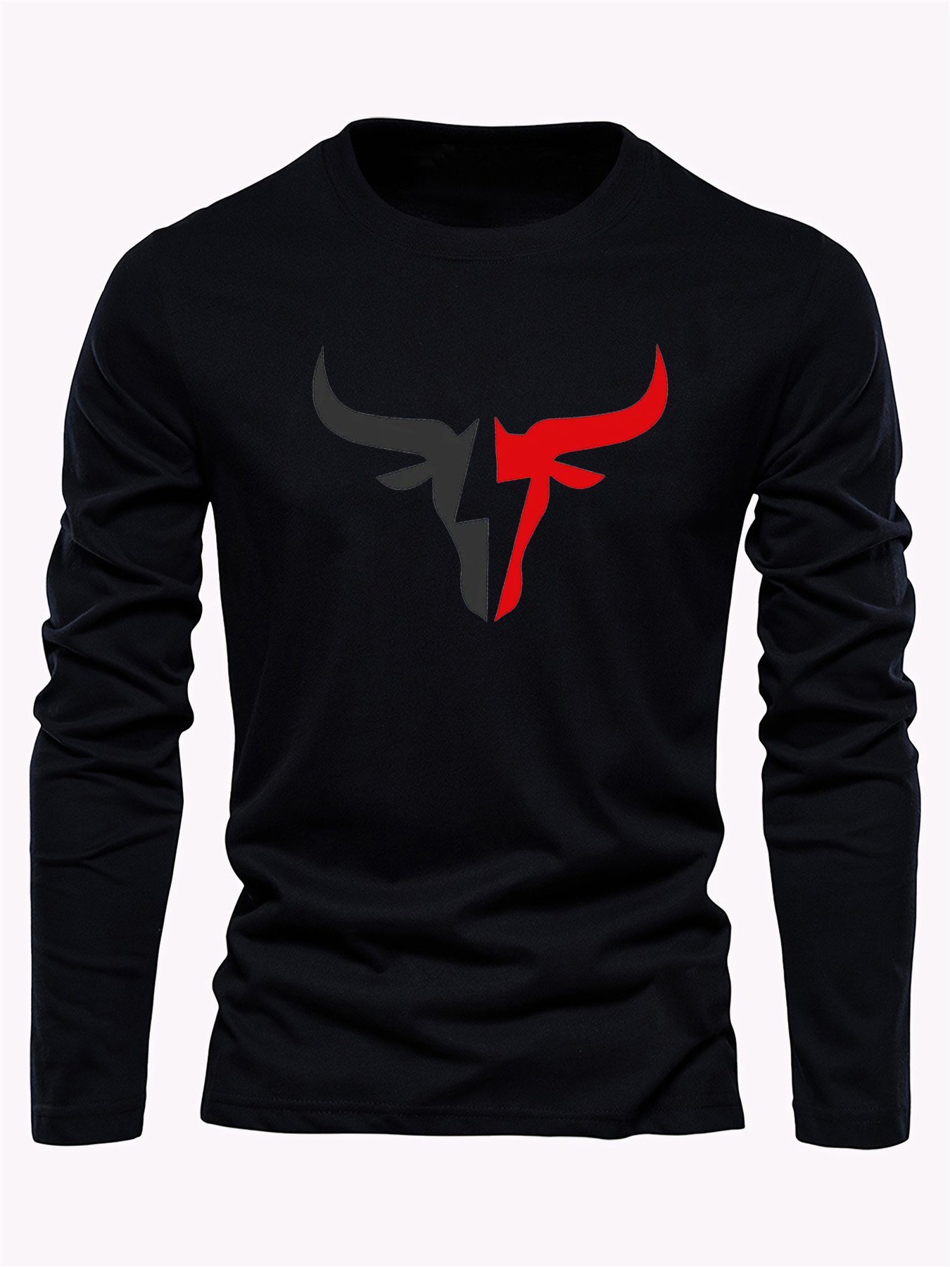Simple Solid Color Men's Long  - Mens Fashion Casual Outfits 评论和价格