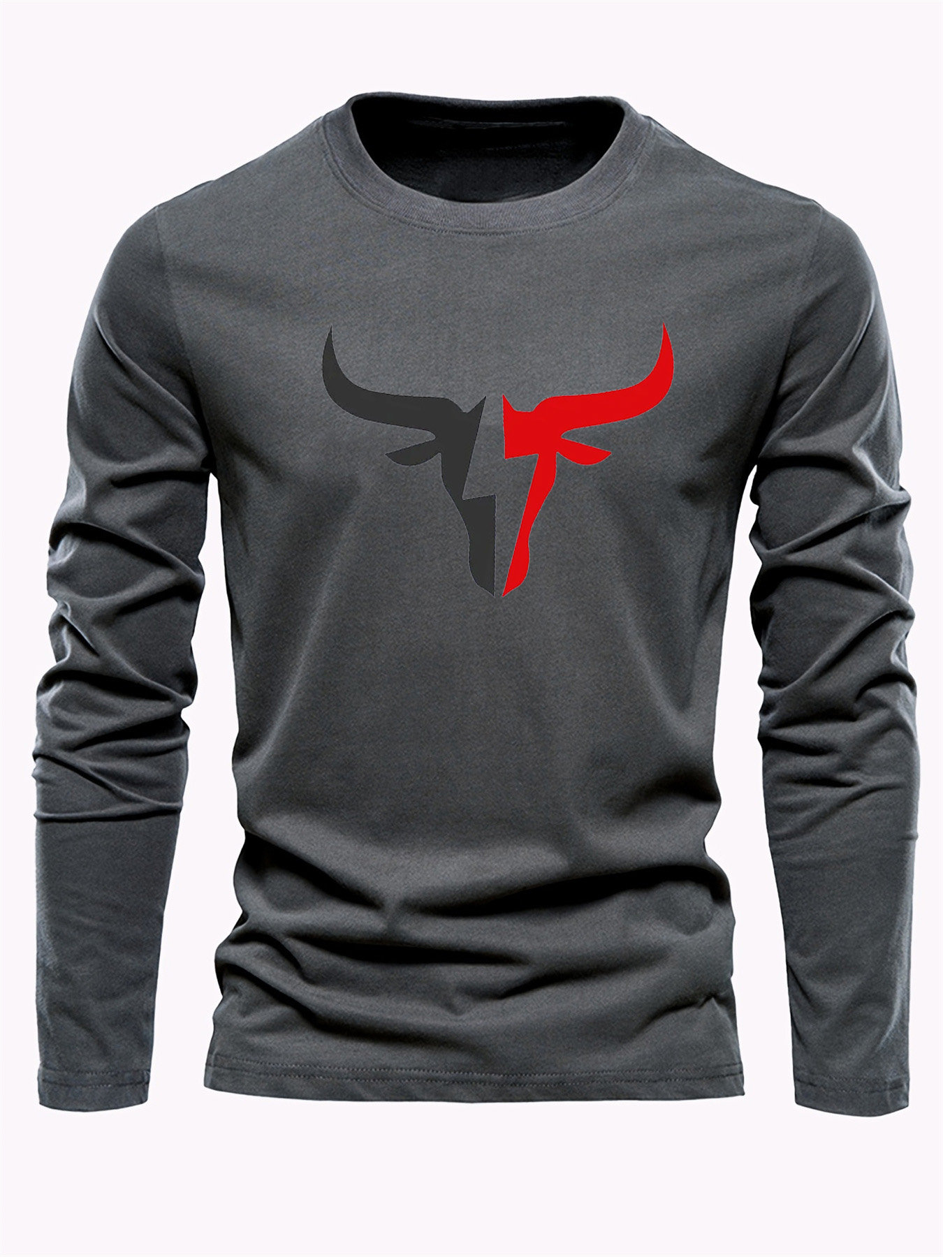 Simple Solid Color Men's Long  - Mens Fashion Casual Outfits 评论和价格