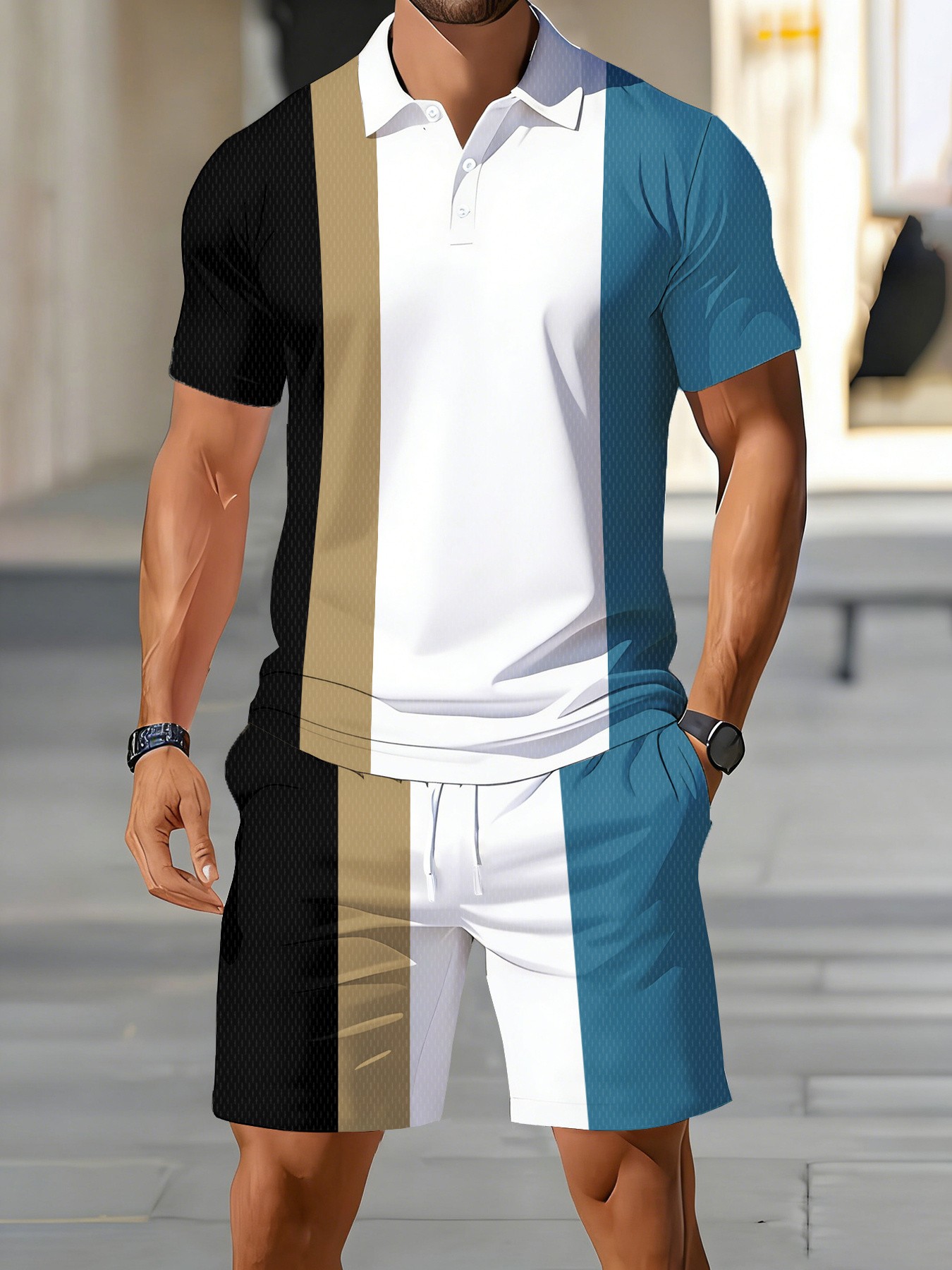 2026 Summer American Men's Pol - Men'S Fashion Polo 评论和价格