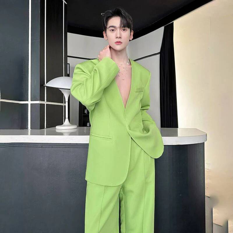 LUZHEN 2026 Spring New Solid C - Men'S Fashion Color 评论和价格