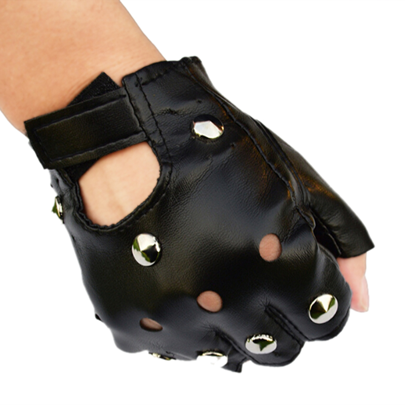 Fashion Dance Motorcycle Rivet - Driving Gloves Leather 评论和价格