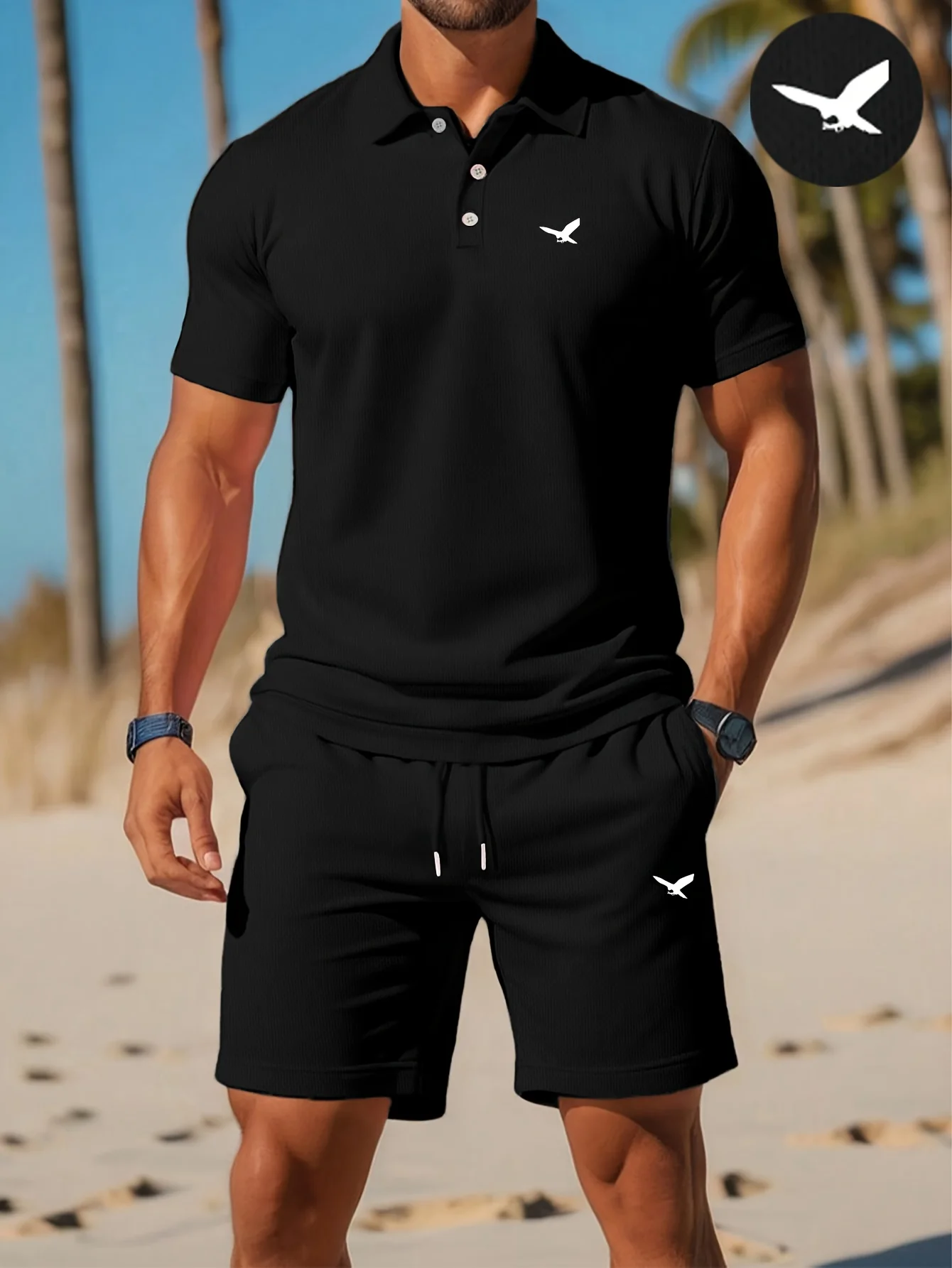 Summer New Men's Polo Shirt Se - Men'S Fashion Polo 评论和价格