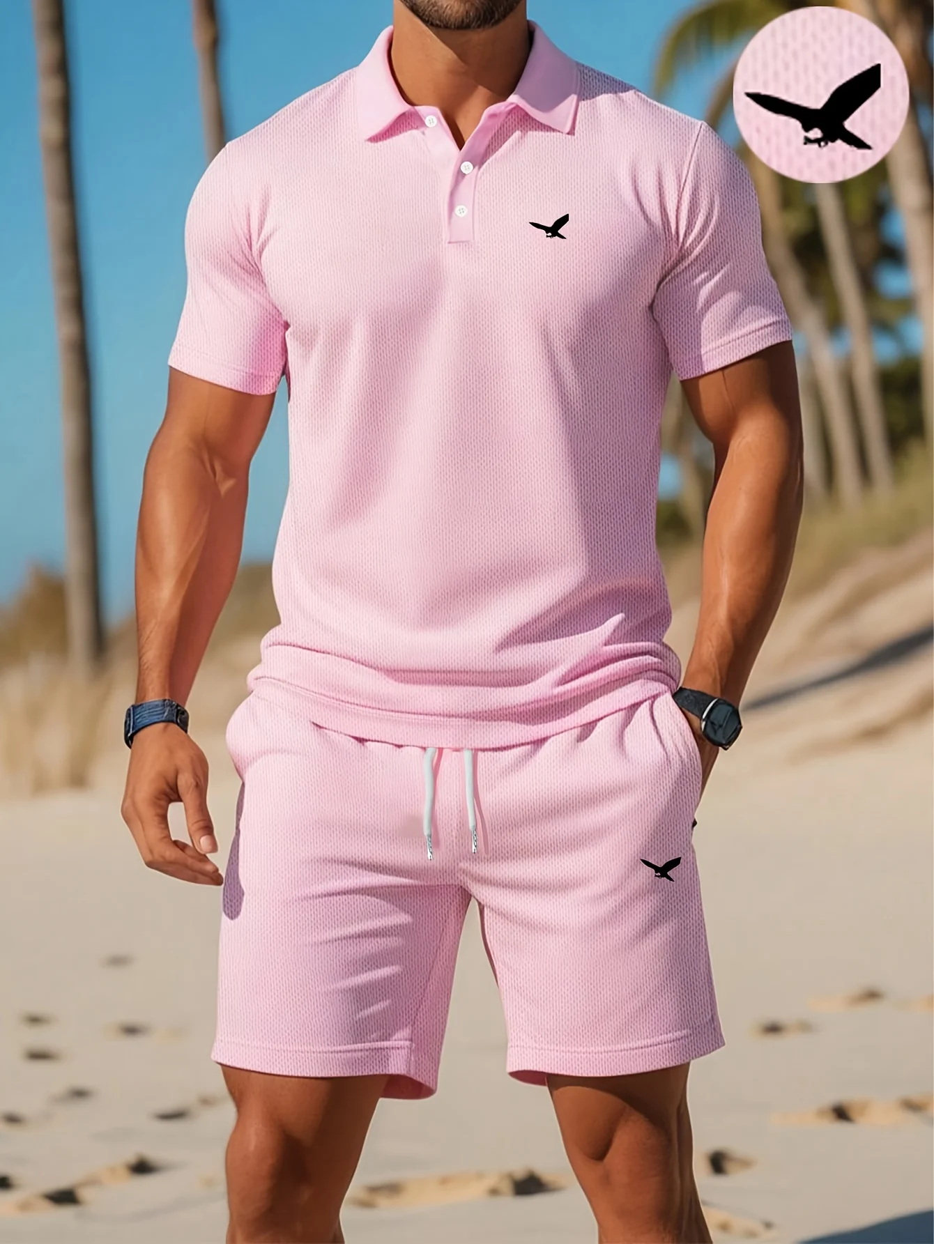 Summer New Men's Polo Shirt Se - Men'S Fashion Polo 评论和价格