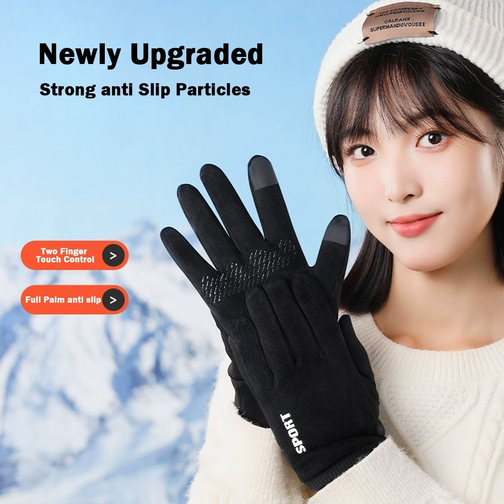 Driving Mittens Fleece Lining  - Driving Gloves Leather 评论和价格