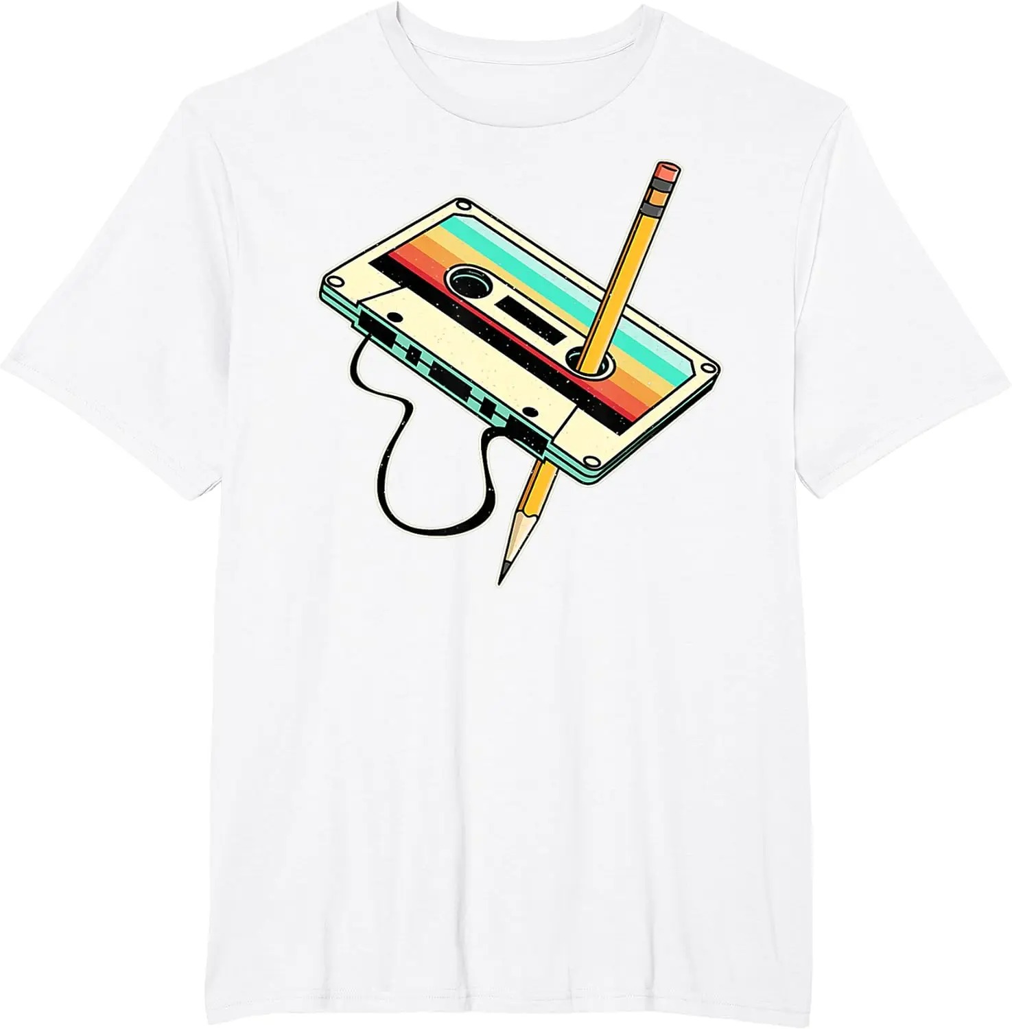 Retro-style 80s Cassette Tape  - Men'S Fashion From The 80S 评论和价格