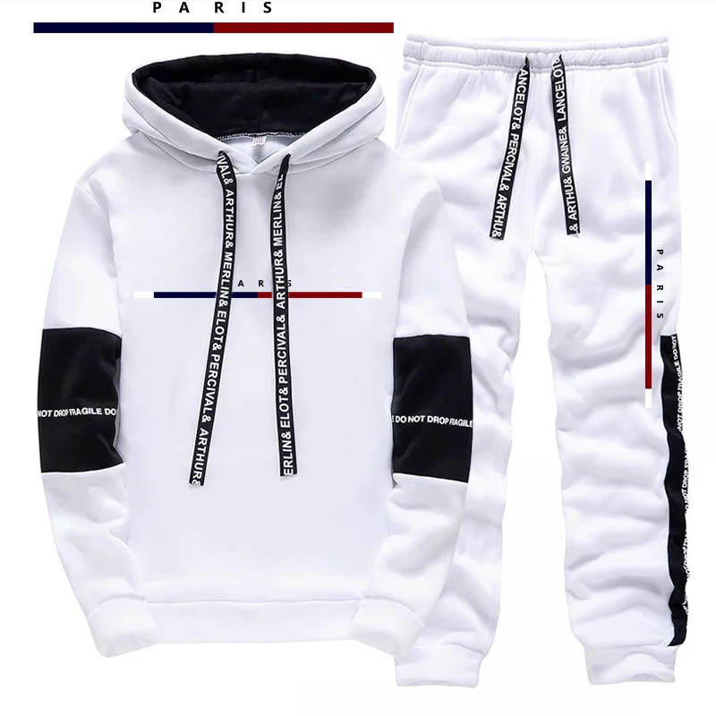 Paris Fashion Printed Men's Se - Mens Fashion Casual Outfits 评论和价格